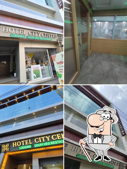 The exterior of Hotel City Centre Latur - Lodging & Restaurant