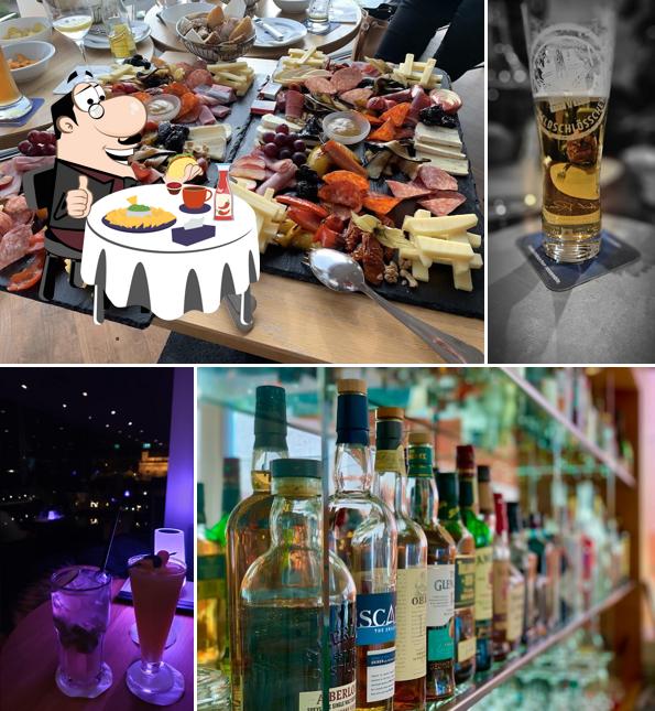 Piatto di formaggi al Penthouse Bar Solothurn