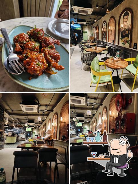 The interior of Bigcup Cafe Sum Outlet