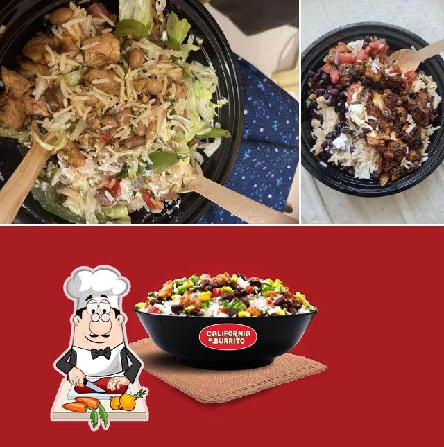 Bibimbap at California Burrito Mexican Kitchen @ Marina Mall