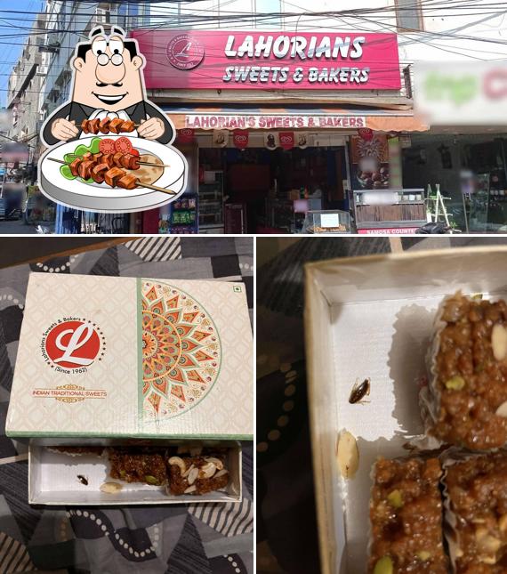 Food at Lahorian's Sweets & Bakers