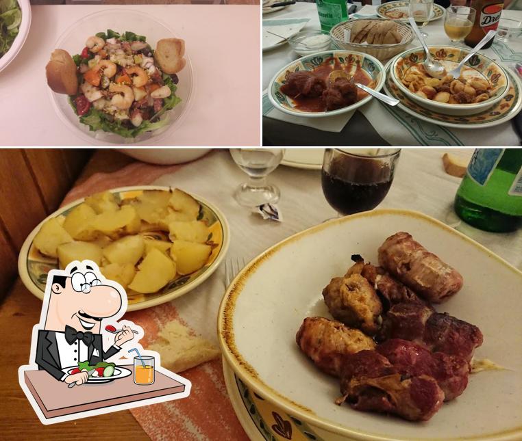 Platti al Rosticceria "Antico Borgo" di Menga Piero