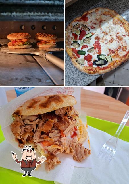 Panino con maiale stirato al Yum Pizza Kebab