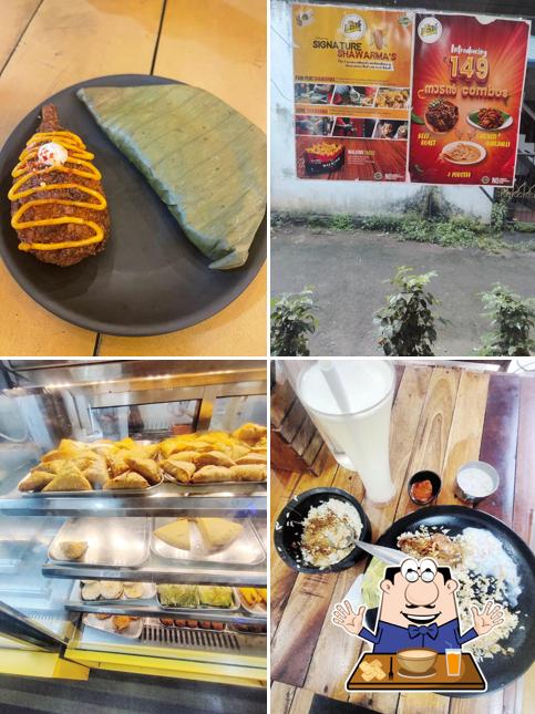 Food at Tea Break RestoCafé
