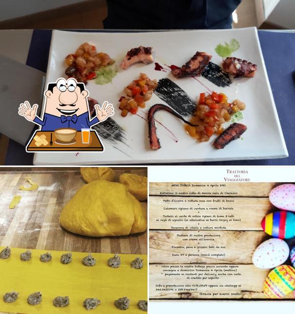 Cibo al Trattoria del Viaggiatore