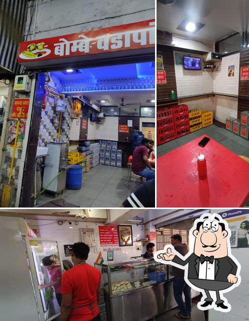 The interior of Bombay Vada Pav