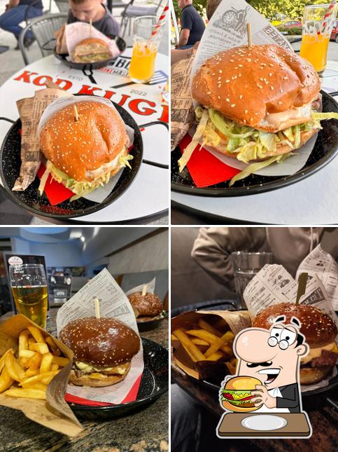Gli hamburger di Burger Bar "Kod Kugle" potranno incontrare molti gusti diversi
