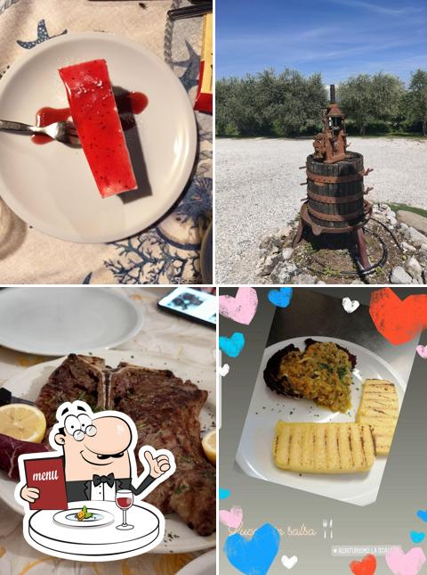 Cibo al Agriturismo La Scalera