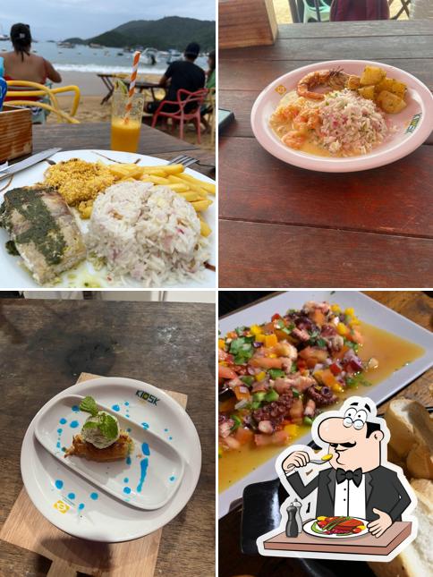 Ceviche em Kiosk Bistrô
