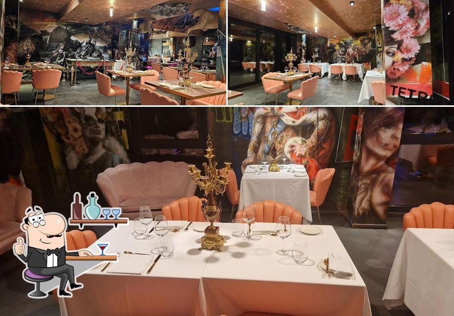 Gli interni di Collini Cafe