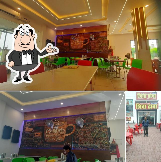 The interior of Shiva Dhaba vikas sharma
