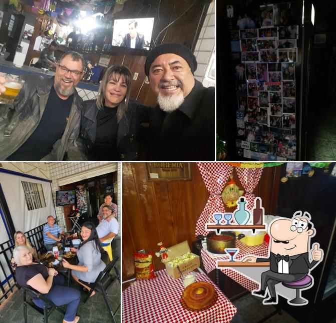 O interior do Bar do Cunhado