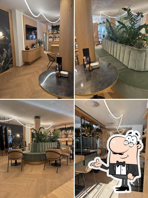 Gli interni di Crema & Cioccolato Bar Gelateria Panaval