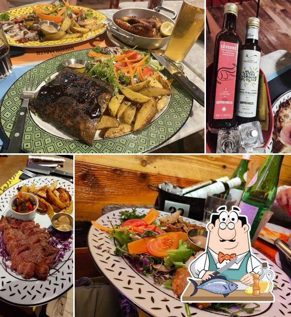 Salmone grigliato al Doppio Malto Bologna Malpighi