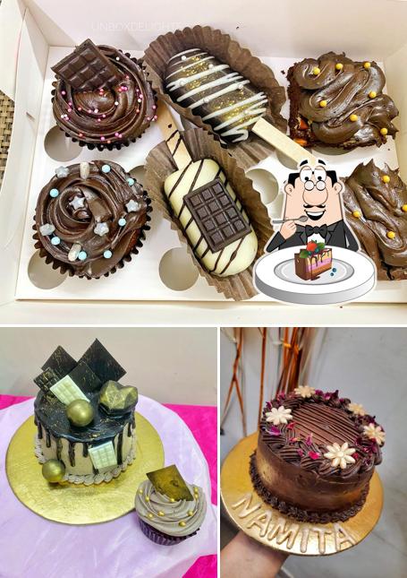 Chocolate cake at Unboxdelights