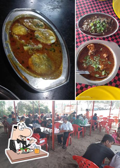 Check out the photo depicting food and interior at Hotel Jagdamba Dhaba