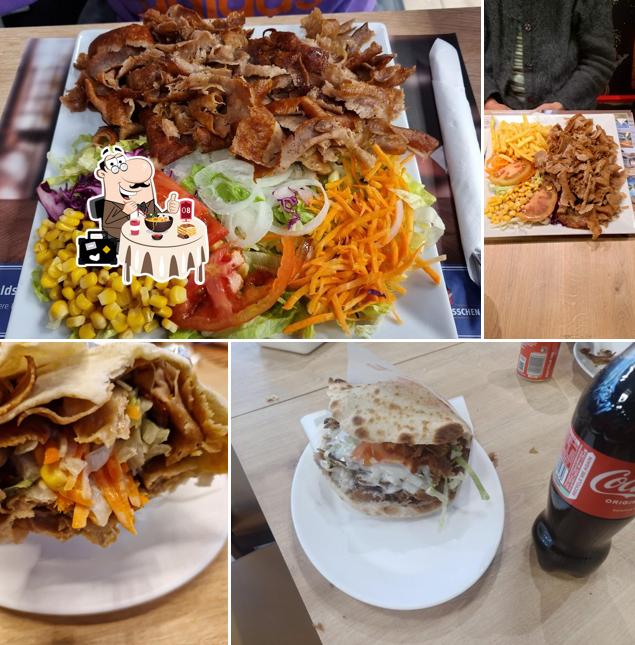 Panino con maiale stirato al Küsne Kebab