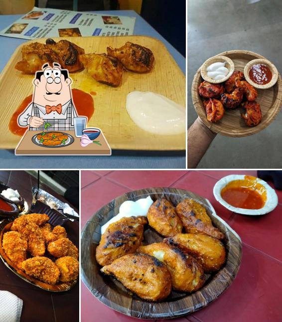 Chicken wings at Cklean Bowled Chicken wings at Cklean Bowled