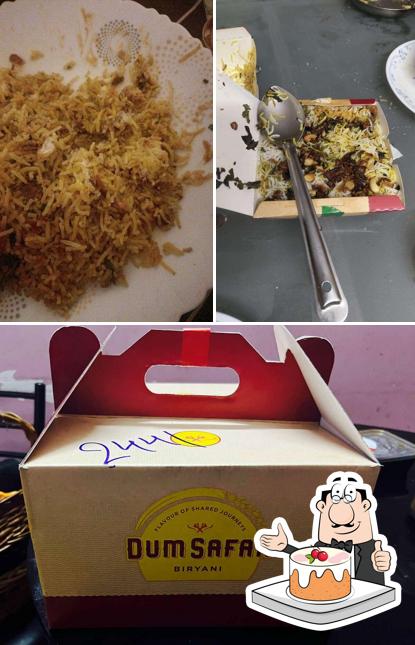 Carrot cake at Dum Safar Biryani