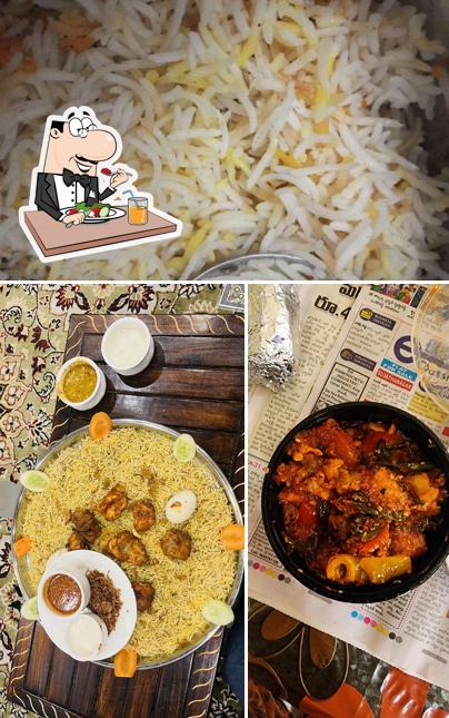 Food at Habibi cafe Mandi restaurant