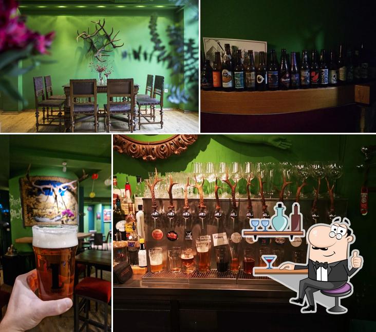 Gli interni di Barbeerian - BBQ & Beer