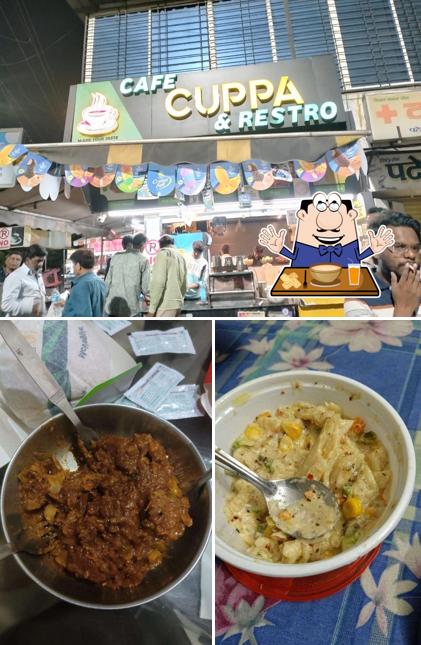 Clam chowder at Cafe Cuppa and Restro