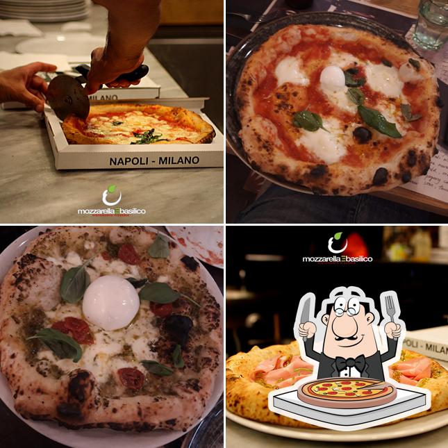 Choisissez des pizzas à Mozzarella e Basilico - Afragola (Na)