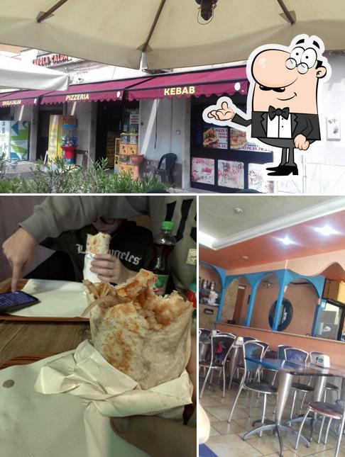Gli interni di Tavola calda, pizzeria, kebab