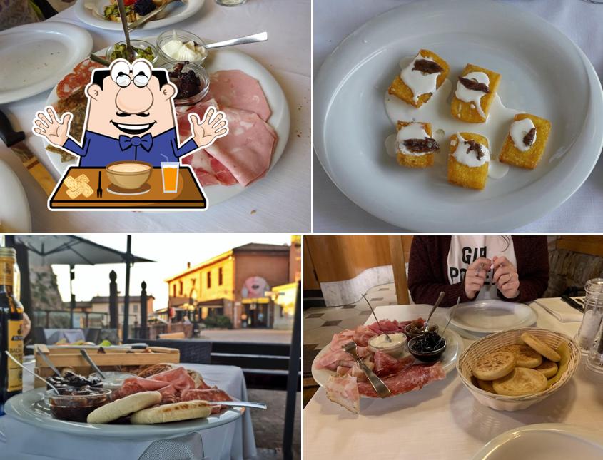 Cibo al Ristorante La Corte di Caterina