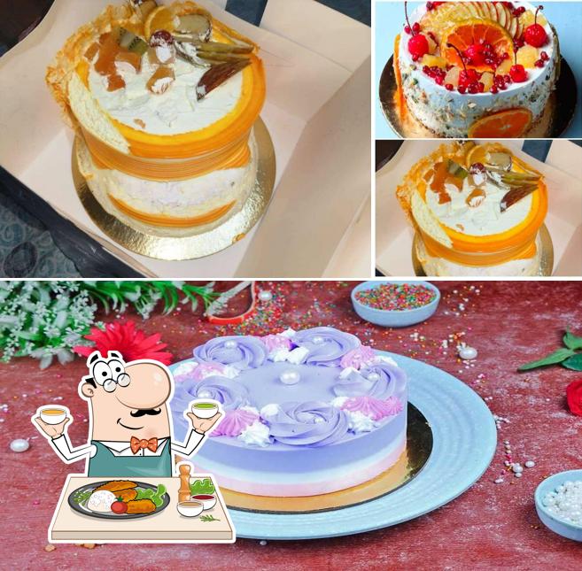 Food at The Cake Beach