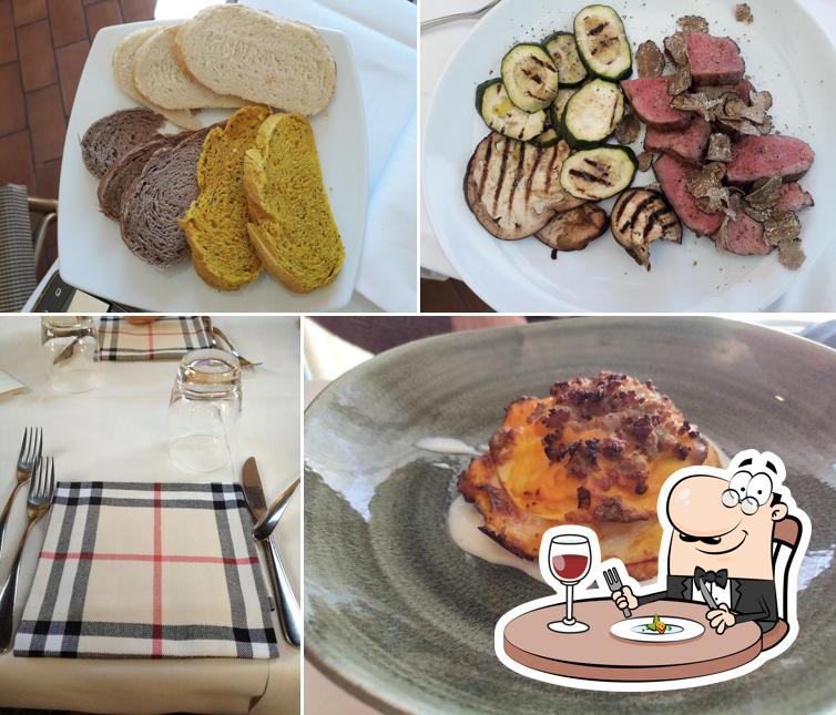 Cibo al Trattoria Kaprazucca