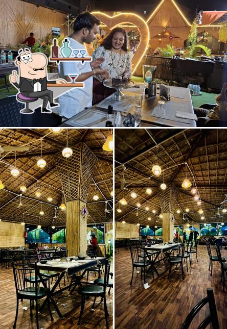 Check out how Aamantran Garden Restaurant looks inside