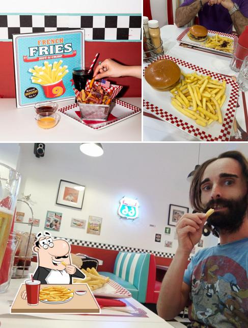 Patatine fritte al Arnold’s American Diner