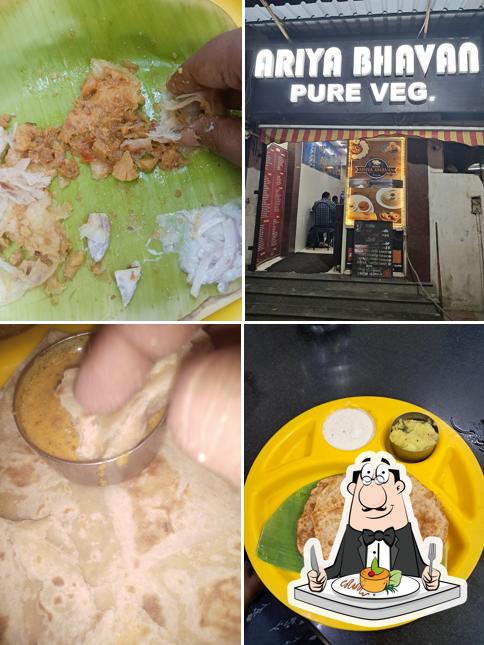 Food at Arya Bhavan