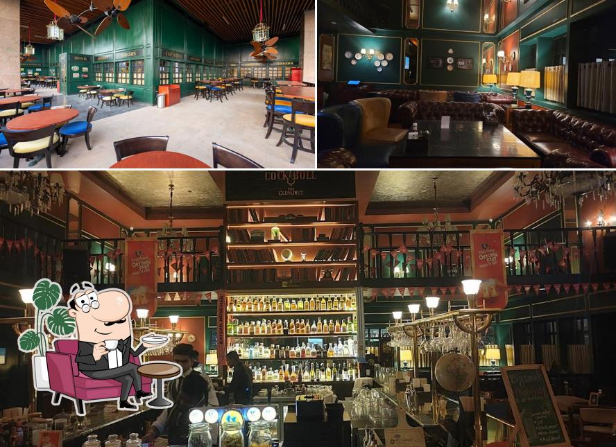Check out how Cock & Bull Hyderabad looks inside