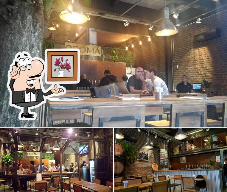 Veja imagens do interior do Croma Beer Co