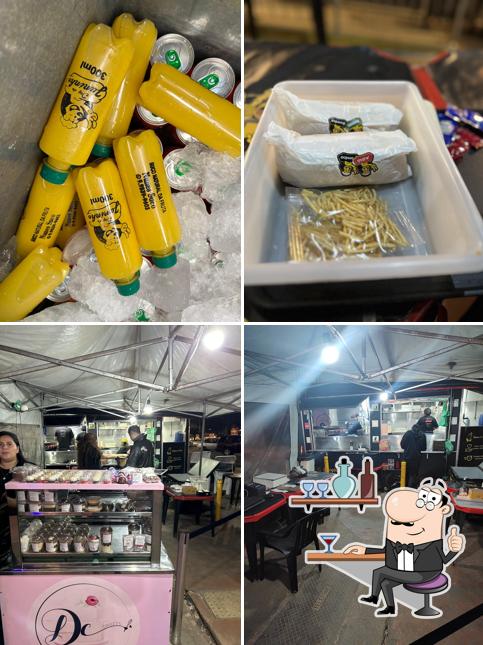 Esta é a foto apresentando interior e comida a Dog do Juninho - Ceilândia