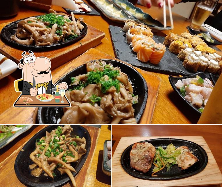 Comida em Ren Sushi
