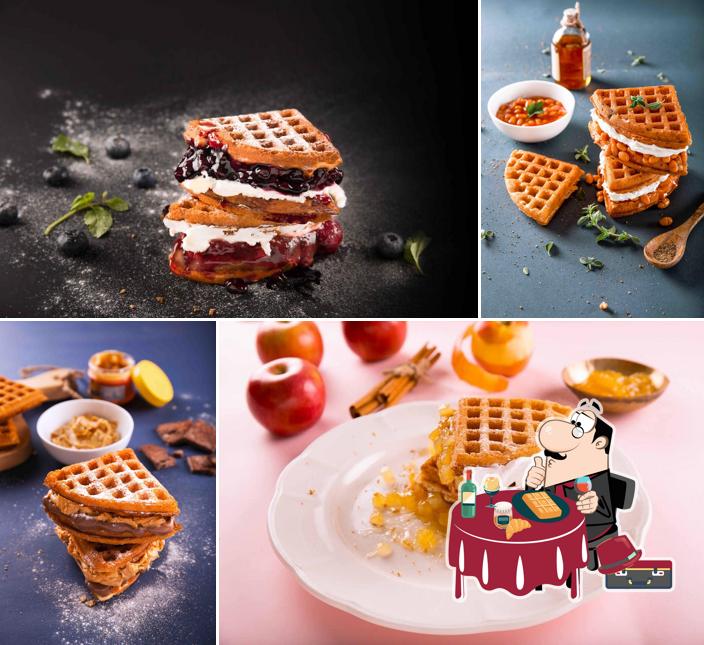 Waffles at The Belgian Waffle Co