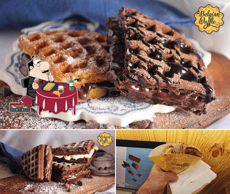 Waffles at The Belgian Waffle Co