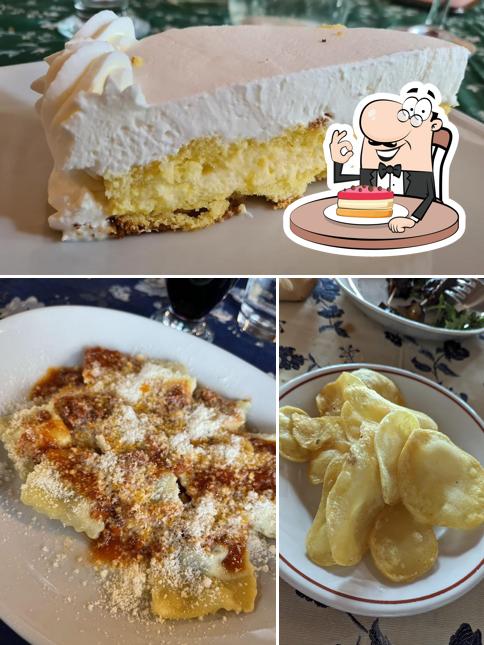 Cheesecake al Trattoria Ristorante B&B Da Alfiero