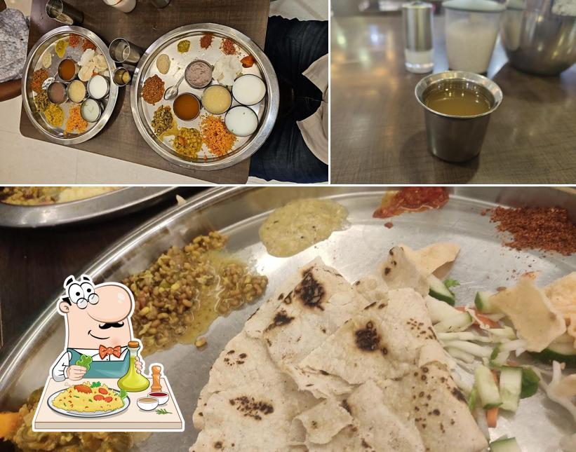 The picture of food and drink at Sharabeshwara Meals Hotel