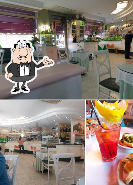 La immagine di interni e cibo da Bar Darwin