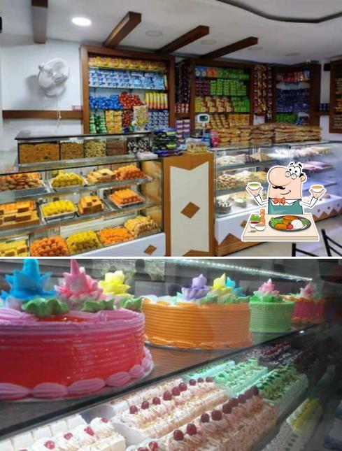Food at Happy Bakes and Sweets