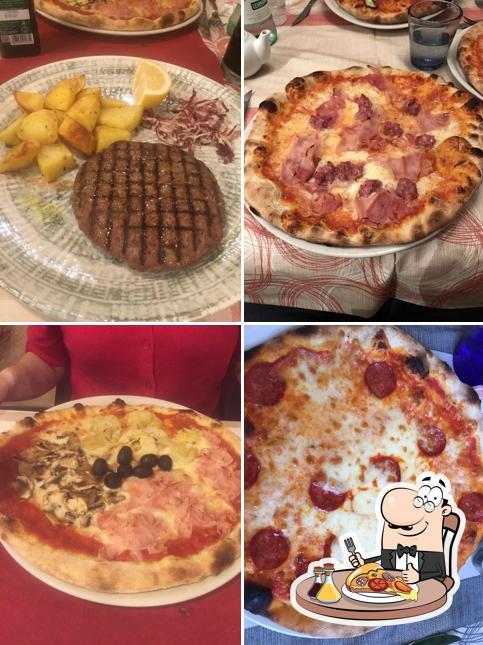 A La Vecchia Cascina, puoi assaggiare una bella pizza