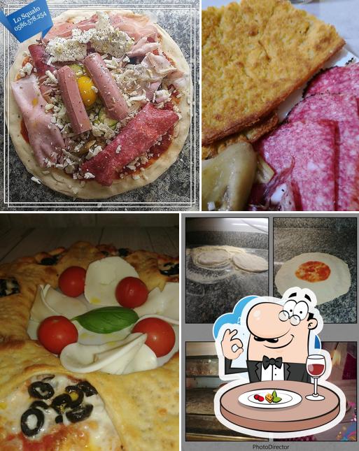 Platti al Pizzeria Lo squalo