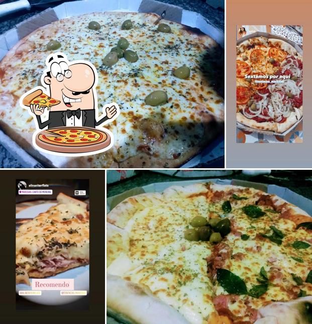 Experimente diversos tipos de pizza