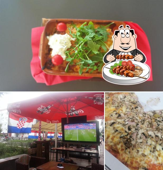 La foto della cibo e interni di Pizzeria Mozzarella