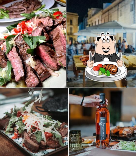 Bistecca al ARROSTERIA di Macelleria in piazza