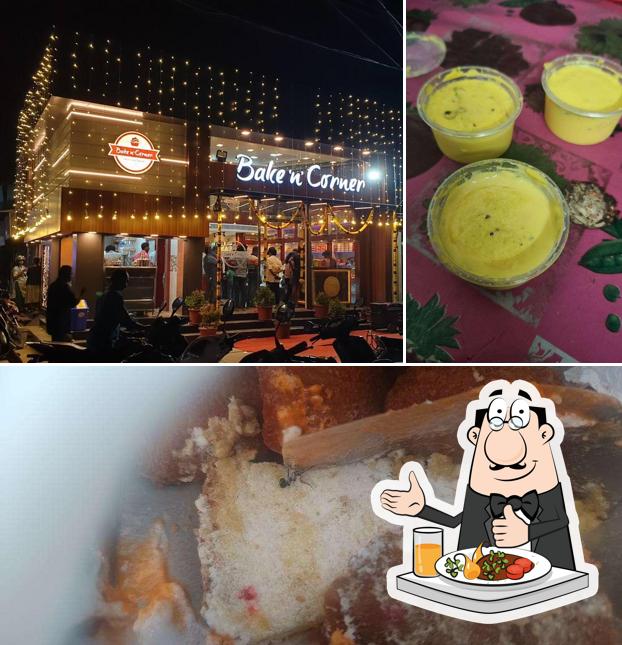 Among different things one can find food and exterior at Bake N Corner